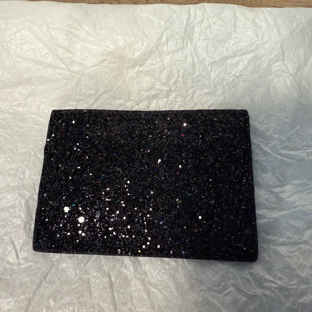 Kate Spade Card Holder Color: Odette Glitter Black